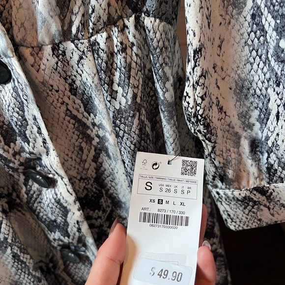 Zara Zebra Print Dress - Picture 4 of 4